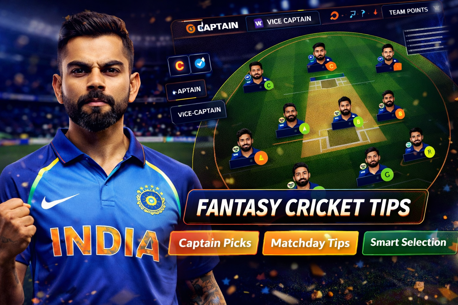 Cric APK Download role based fantasy cricket checklist